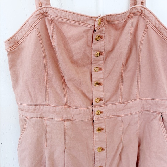 Pilcro and the Letterpress Blush Jumpsuit size 10 - Picture 4 of 7